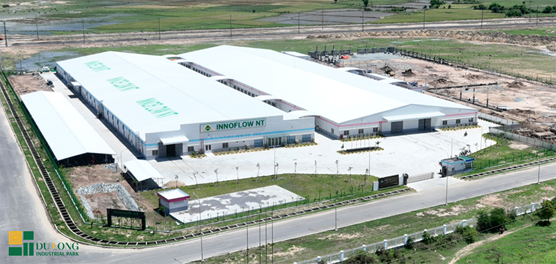 Innoflow NT đã lựa chọn KCN Du Long là địa điểm đặt nhà máy thứ hai của doanh nghiệp này tại Việt Nam