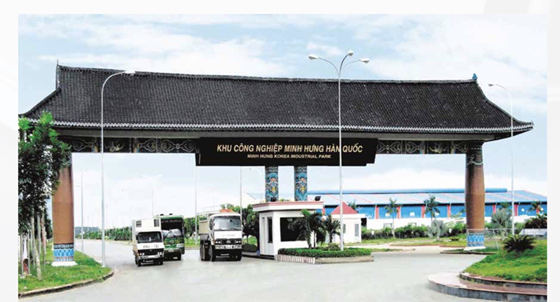 Minh hung - South Korea Industrial Park, benefiting from Korean investment, has flourished in Binh Phuoc province, The total infrastructure investment for this park is an impeccable 12.829 million USD!