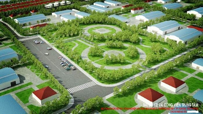 Hình ảnh 3D của KCN Sao Mai (tại tỉnh Hòa Bình, Kon Tum) - KCN được chú trọng xây dựng cơ sở hạ tầng, bảo vệ môi trường