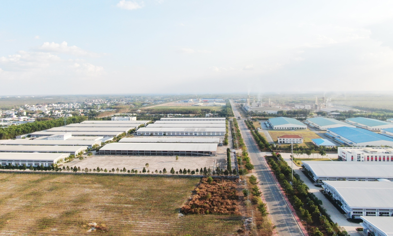 Phu Tai Industrial Park is the first industrial park in Binh Dinh province