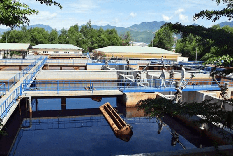 Sustainable practice - wastewater treatment system in Hoa Khanh Eco-industrial Park 