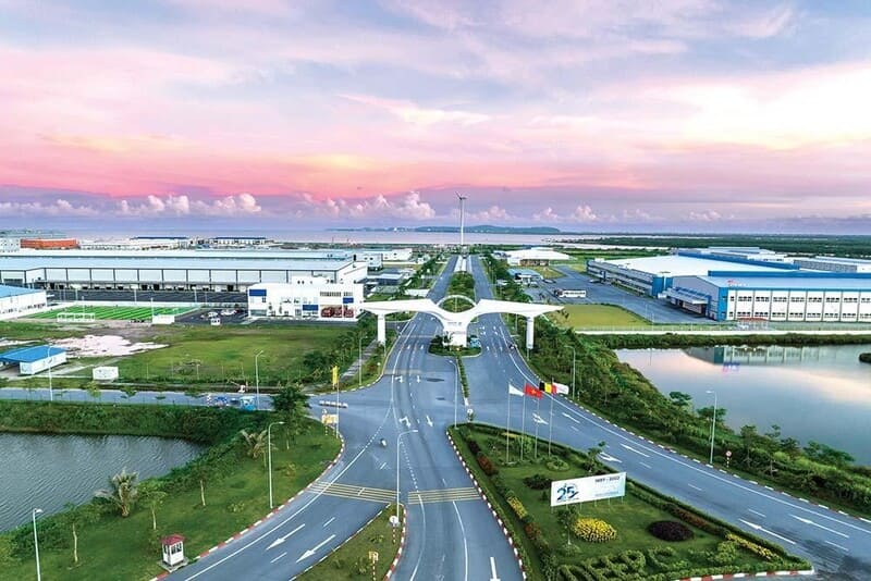 The Vietnam government has implemented very practical incentive policies aimed at encouraging the development of industrial zones (Image: Deep C Industrial Zone, Hai Phong)