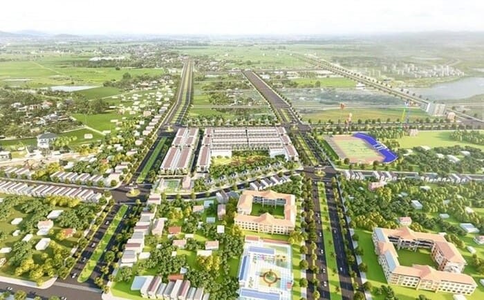 The master plan image of the entire Bac Thach Ha Industrial Park project