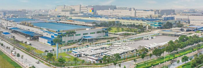 Viglacera has started construction on expanding Yen Phong I Industrial Park (Ninh Binh province) - this is where the world's largest mobile manufacturer, Samsung Electronics, chose to set up its factory