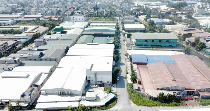 One of the most important conditions for establishing an industrial cluster is that the occupancy rate must be committed to reach 30% after 1 year of operation. (Image: Phong Phu Industrial Cluster- Thai Binh)