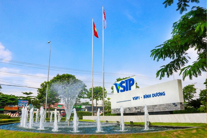 VSIP 1 Binh Duong is the project's first industrial park, built-in 1996