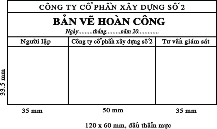 Chủ đầu tư nhà xưởng cần chủ bị đầy đủ giấy tờ, hồ sơ cần thiết để quá trình hoàn công diễn ra thuận lợi. (Ảnh: Mẫu bản vẽ hoàn công công trình)