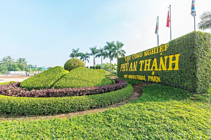 Các khu công nghiệp ở Long An đang phát triển mạnh mẽ (Hình ảnh: KCN Phú An Thạnh)