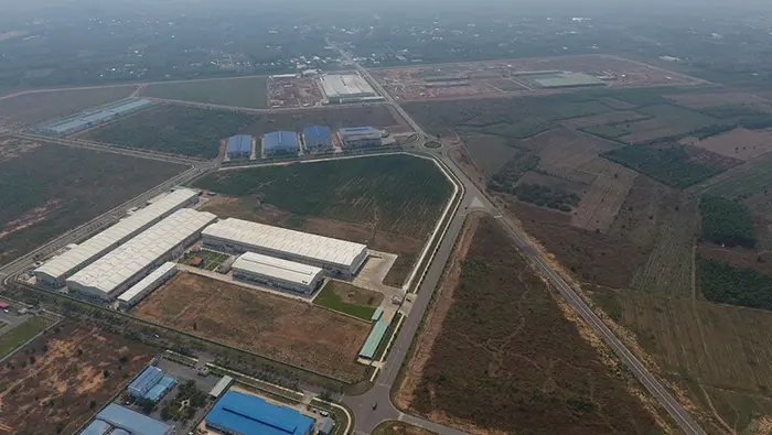 TP Biên Hòa sở hữu vị trí đắc địa khi nằm gần các tuyến đường huyết mạch (Hình ảnh: KCN Giang Điền)