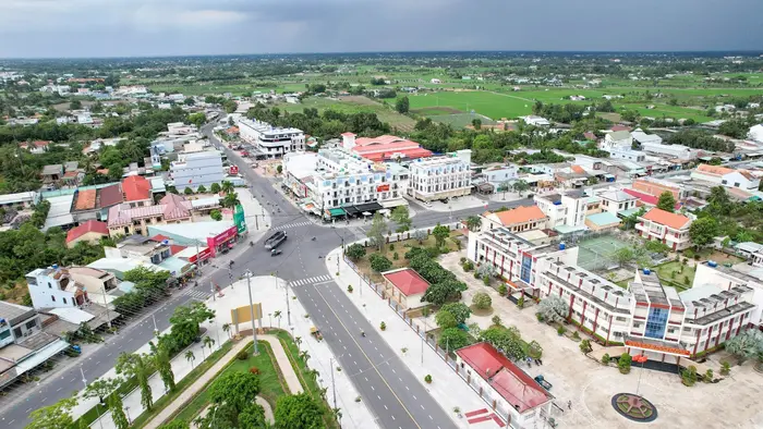 Long An định hướng trở thành trung tâm kinh tế năng động và phát triển bền vững (Hình ảnh: Huyện Tân Trụ)