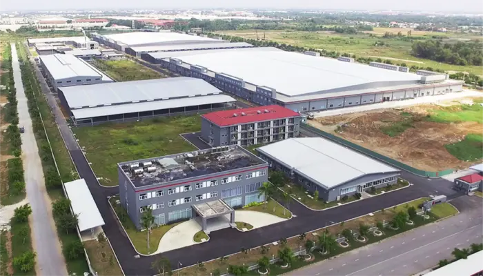 Xưởng sản xuất sợi của Tập đoàn Huafu tại KCN Thuận Đạo mở rộng