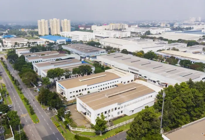 Công trình công nghiệp được phân chia thành 8 loại theo quy định của pháp luật (Hình ảnh: KCN VSIP I - Bình Dương)