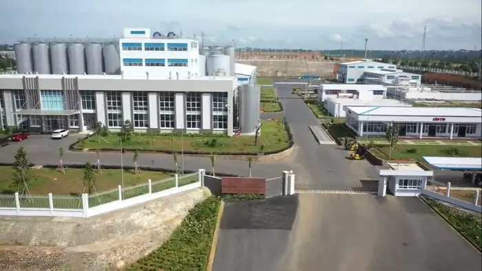 Các KCN ở Lâm Đồng ghi nhận tổng vốn đầu tư vượt mục tiêu ban đầu (Hình ảnh: Nhà máy bia ở KCN Lộc Sơn)
