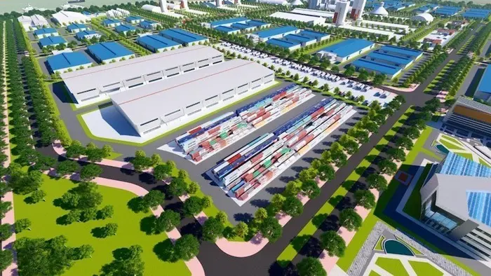 KCN Nam Tân Lập có quỹ đất riêng dành cho các công trình hỗ trợ (Hình ảnh minh họa)