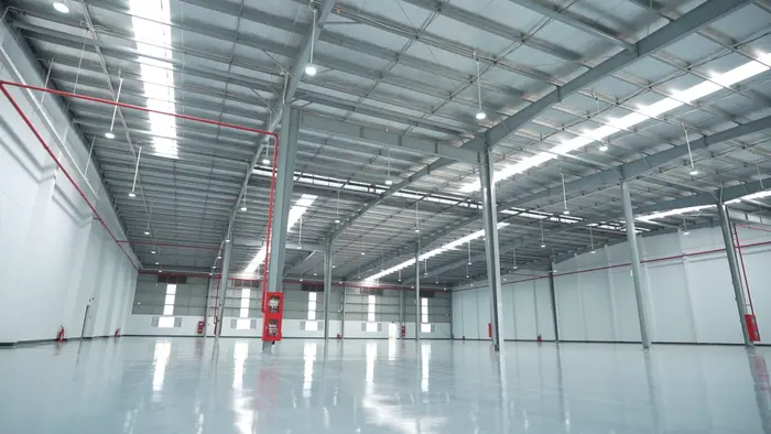 Khu nhà xưởng xây sẵn của Công ty Cổ phần Long Hậu