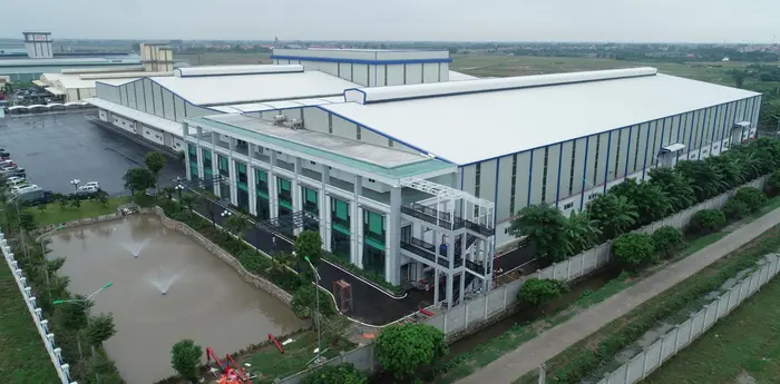 Các công trình công nghiệp nhẹ có quy mô nhỏ hơn và thường ít gây tác động xấu đến môi trường xung quanh (Hình ảnh: Nhà máy chế biến nông sản Hưng Việt)
