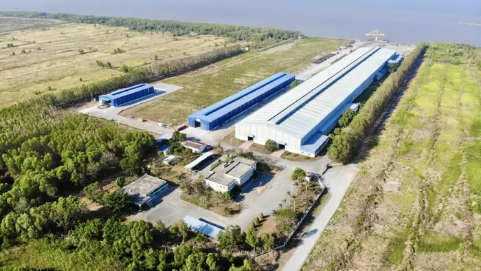 Nhà máy sản xuất ống thép PVPIPE tại KCN Dịch vụ Dầu khí Soài Rạp