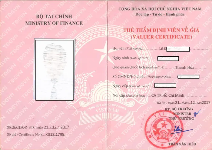 Chỉ những tổ chức được Bộ Tài chính cấp phép mới đủ điều kiện thực hiện định giá đất KCN