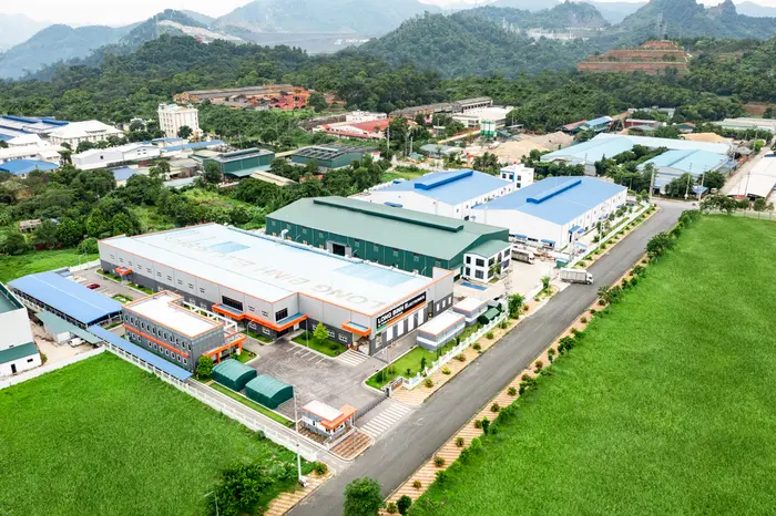Các KCN ở Hòa Bình đang trở thành điểm đến hấp dẫn nhờ vị trí thuận lợi cùng nhiều chính sách ưu đãi hấp dẫn (Hình ảnh: KCN Bờ trái Sông Đà)