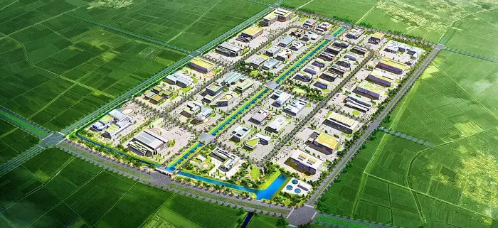 Sơ đồ mô phỏng KCN Sạch