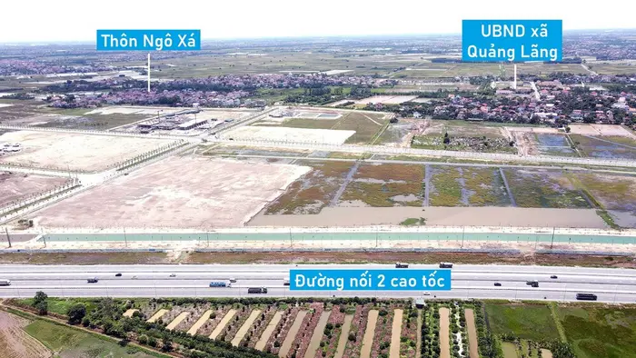 KCN Số 5 có vị trí đắc địa khi nằm ngay mặt tiền tuyến đường nối 2 cao tốc Hà Nội – Hải Phòng và Pháp Vân – Cầu Giẽ