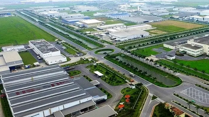 Khu vực đặt mục tiêu phát triển 28 KCN đến năm 2030 (Hình ảnh: KCN Thăng Long Vĩnh Phúc)