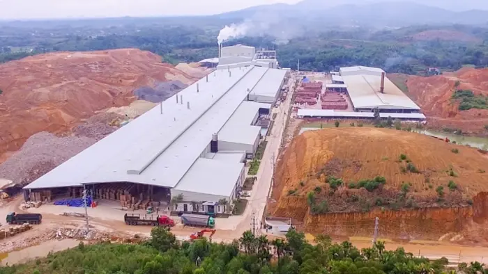 Nhà máy gạch Á Mỹ tại KCN Thái Hòa – Liễn Sơn – Liên Hòa (khu vực II – GĐ1)