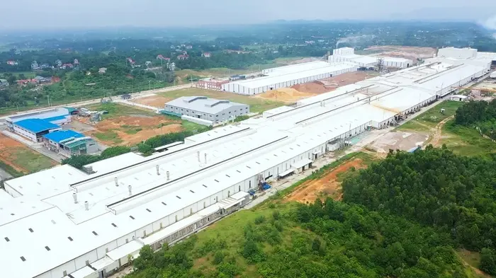 Nhà máy gạch Vitto Group JSC tại KCN Tam Dương II