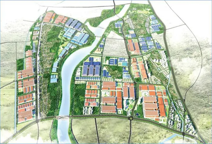 Toạ độ vị trí khu công nghiệp Liên Hà Thái (Green IP 1)