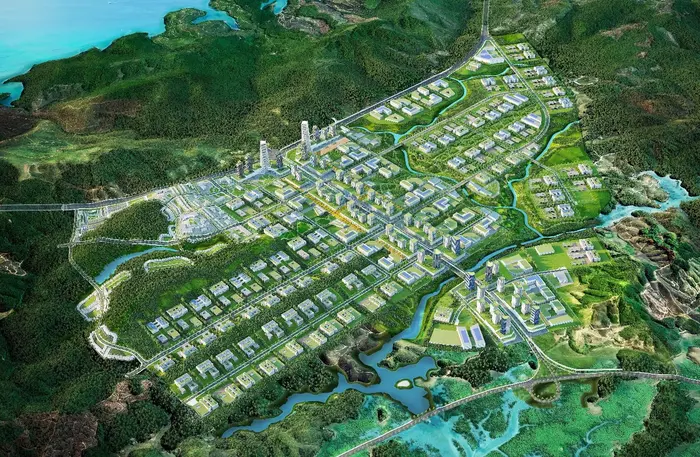 KCN Bắc Cái Bầu định hướng thu hút các ngành công nghệ cao (Hình ảnh mô phỏng KCN)
