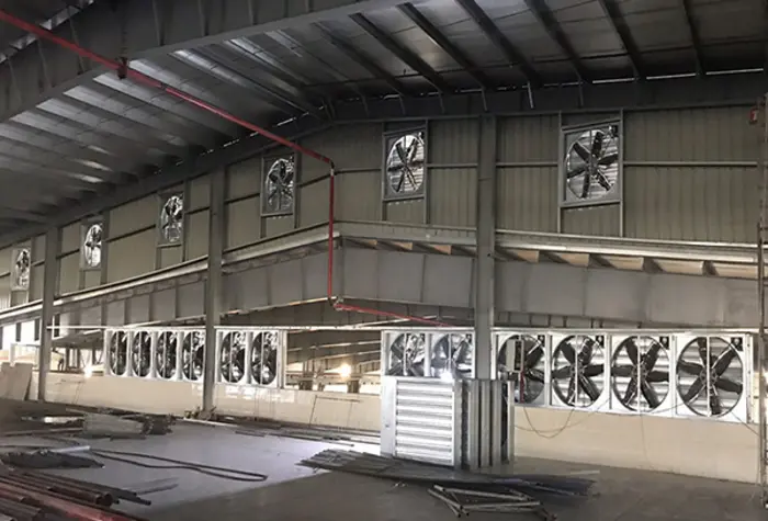 Hệ thống thông gió và hút gió hiệu quả