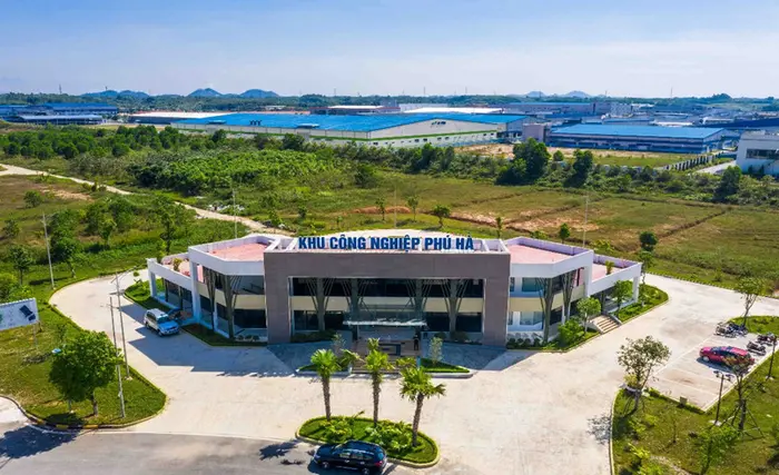 Phú Hà là KCN trọng điểm của khu vực với định hướng phát triển đa ngành
