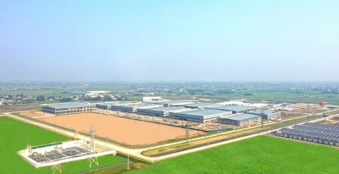 Goertek Vina là dự án FDI nổi bật tại KCN WHA 1 - dự án lớn nhất tỉnh với tổng vốn 500 triệu USD