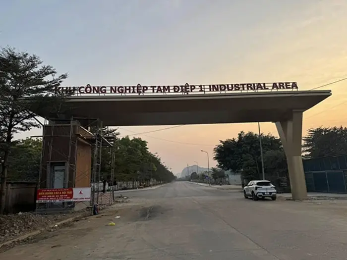 KCN Tam Điệp I vẫn chưa có nhà máy xử lý nước thải tập trung, gây nguy cơ ô nhiễm