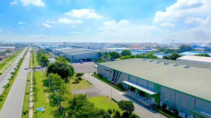 Giá cho thuê đất làm xưởng phụ thuộc vào quy mô khu vực (Hình ảnh: KCN Nhơn Trạch 5)