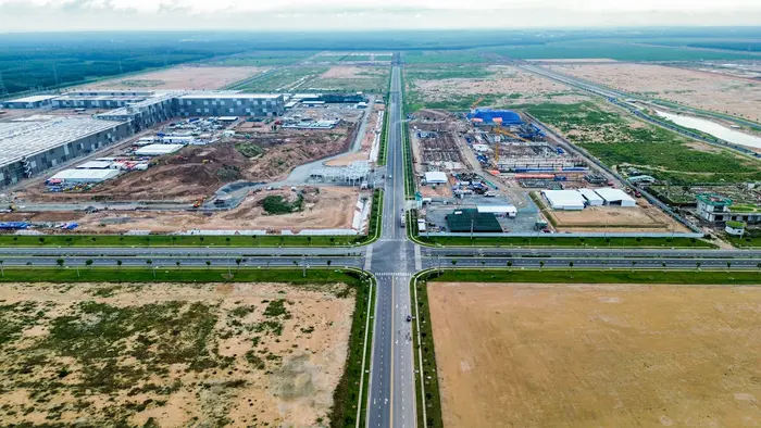 Quyền cho thuê đất làm kho xưởng phụ thuộc vào các loại đất sử dụng (Hình ảnh: KCN VSIP 3 Bình Dương)