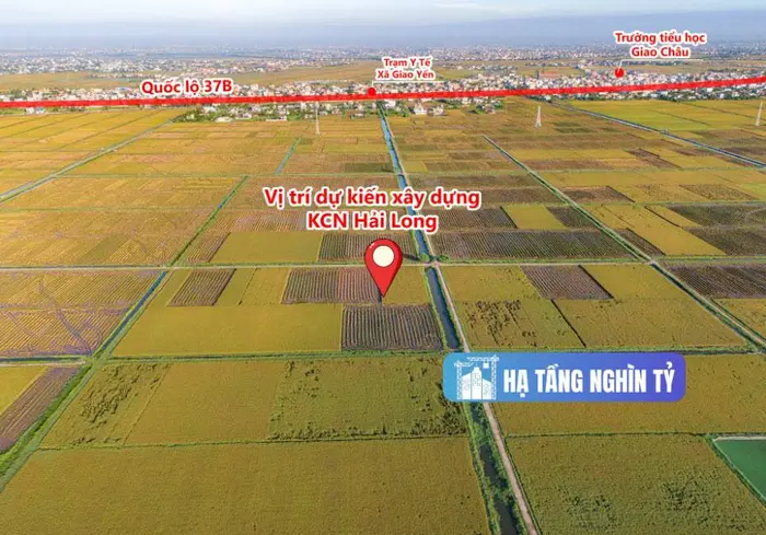 Toạ độ quy hoạch KCN Hải Long