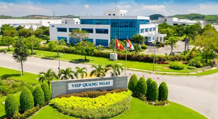 KCN VSIP Quảng Ngãi là dự án trọng điểm thuộc KKT Dung Quất