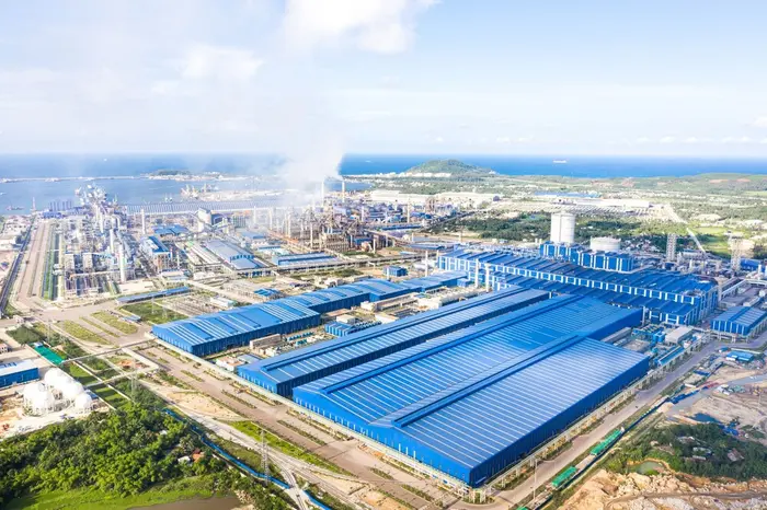 KCN Sài Gòn - Dung Quất nổi bật với dự án Nhà máy Bao bì Hengda Việt Nam (Ảnh minh họa)