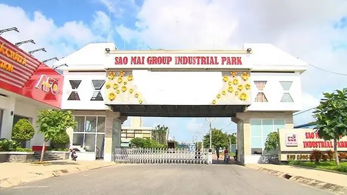 KCN Sao Mai nằm gần Quốc lộ 14, thuận lợi cho kết nối giao thương