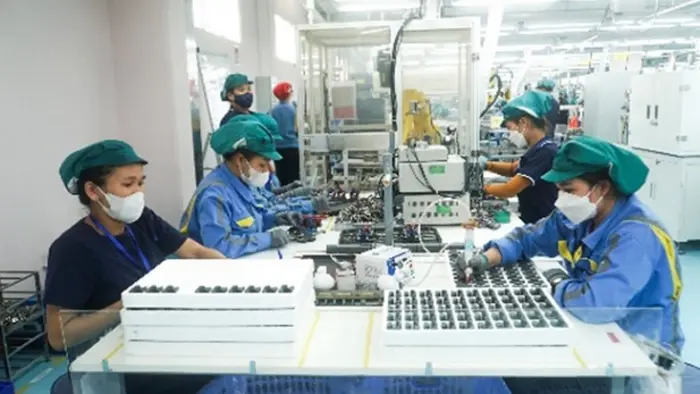 Nhà máy sản xuất linh kiện điện tử của công ty Sumida Quảng Ngãi